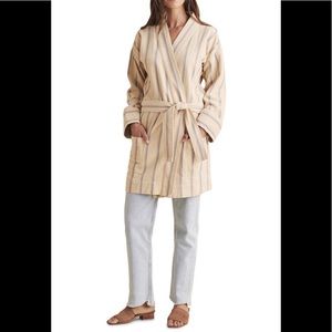 Faherty Brand Palm Springs Linen Blend Robe Jacket